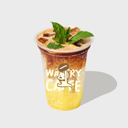 Sparkling Pineapple &amp; Litsea Iced Coffee