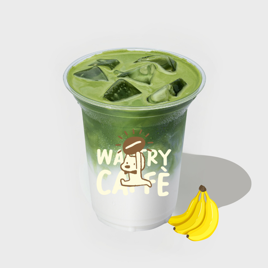 Banana Matcha Latte