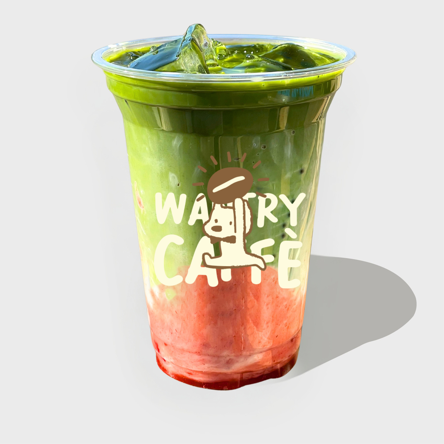 Strawberry Matcha Latte